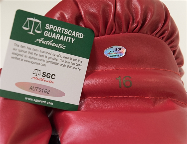Iran Barkley Signed Everlast Boxing Glove - SGC