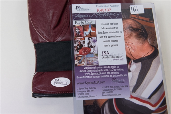 Chuck Wepner Signed Ringside Boxing Glove - SGC