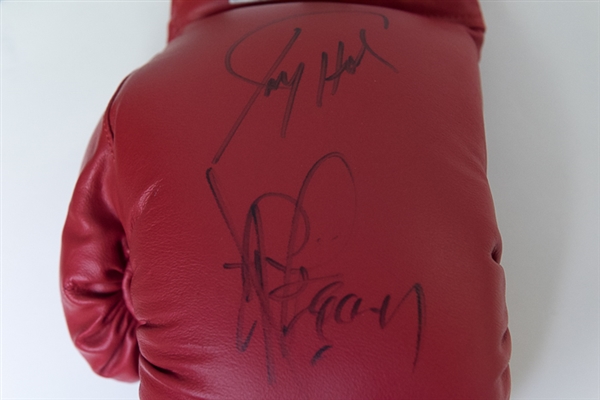 Larry Holmes & Gerry Cooney Signed Everlast Boxing Glove - SGC