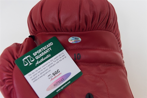 Larry Holmes & Gerry Cooney Signed Everlast Boxing Glove - SGC