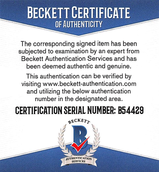 Lot Of 4 Star Trek Signed Pieces w. DeForest Kelly, George Takei & Nichelle Nichols - Beckett COA