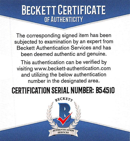 Lot Of 4 Star Trek Signed Pieces w. DeForest Kelly, George Takei & Nichelle Nichols - Beckett COA