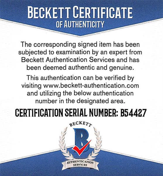 Lot Of 4 Star Trek Signed Pieces w. DeForest Kelly, George Takei & Nichelle Nichols - Beckett COA