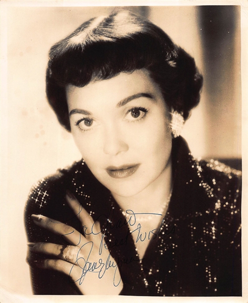 Jane Wyman Signed 8x10 Photo 
