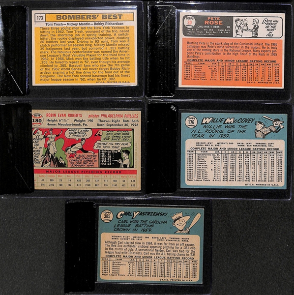 Lot Of 5 Topps BVG Graded Star Cards w. Bomber's Best