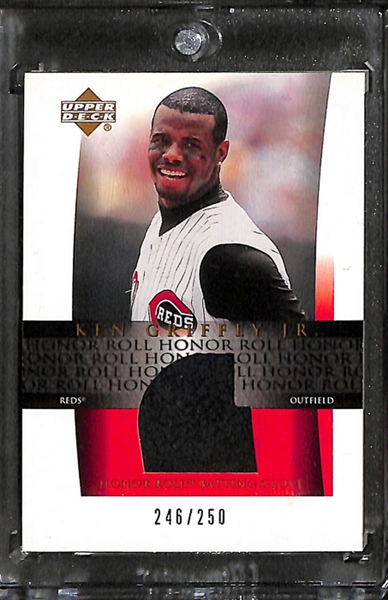 Lot Of 53 Baseball HOF & Stars Relic Cards w. Ripken & Griffey
