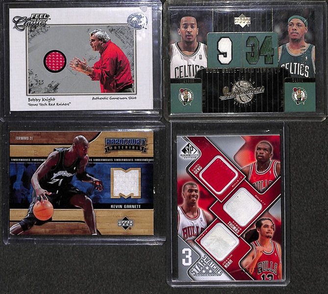 Lot Of 63 Basketball Relic Cards w. Kobe & LeBron