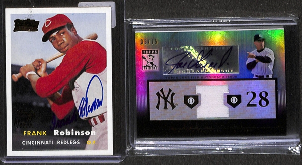 Lot Of 16 Baseball Stars Autograph Cards w. David Ortiz