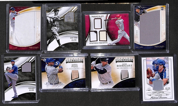 Lot Of 26 National Treasures & Immaculate Cards w. Albert Pujols