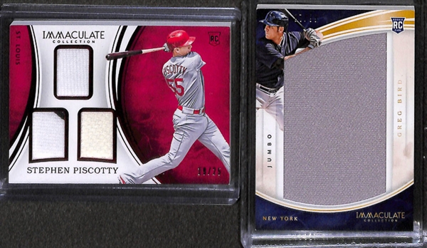 Lot Of 26 National Treasures & Immaculate Cards w. Albert Pujols