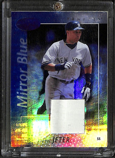 Lot Of 14 Derek Jeter Relic & Insert Cards