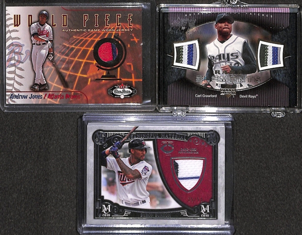 Lot Of 11 Baseball Prime Patch Cards w. Gary Carter