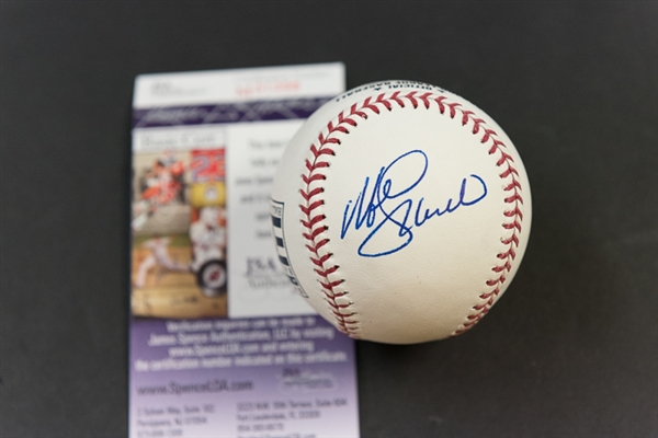 Mike Schmidt Signed Hall Of Fame Baseball - JSA