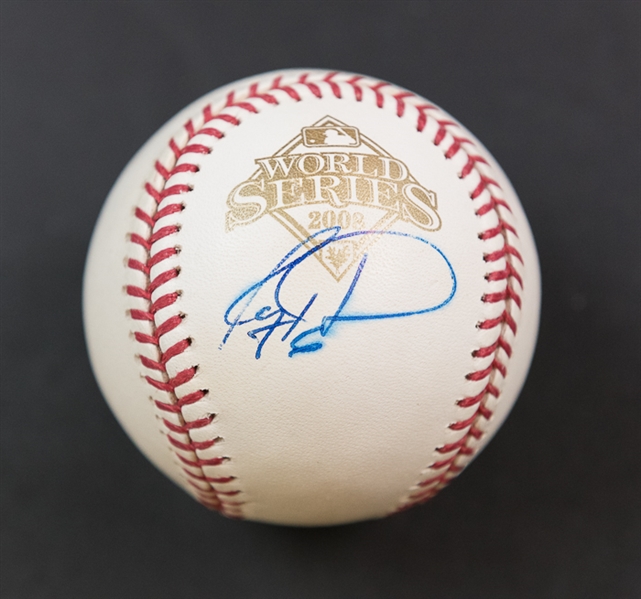 Ryan Howard & Cole Hamels Signed 2008 World Series Baseballs - JSA