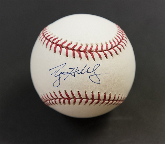 Roy Halladay & Cliff Lee Signed Baseballs - JSA