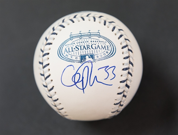 Lot Of 2 Cliff Lee Signed Commemorative Baseballs - JSA
