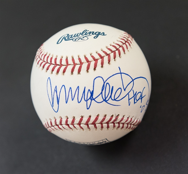 Ryne Sandberg & Charlie Manuel Signed Baseballs - JSA