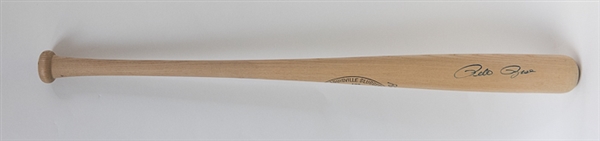 Pete Rose Signed Louisville Slugger Game Model Baseball Bat