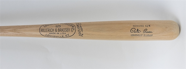 Pete Rose Signed Louisville Slugger Game Model Baseball Bat
