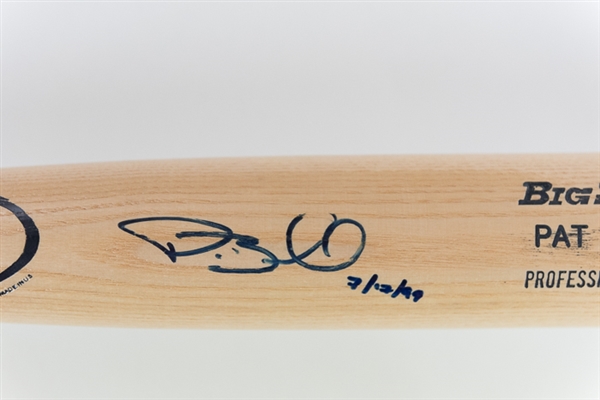 Pat Burrell Signed Rawlings Professional Model baseball Bat