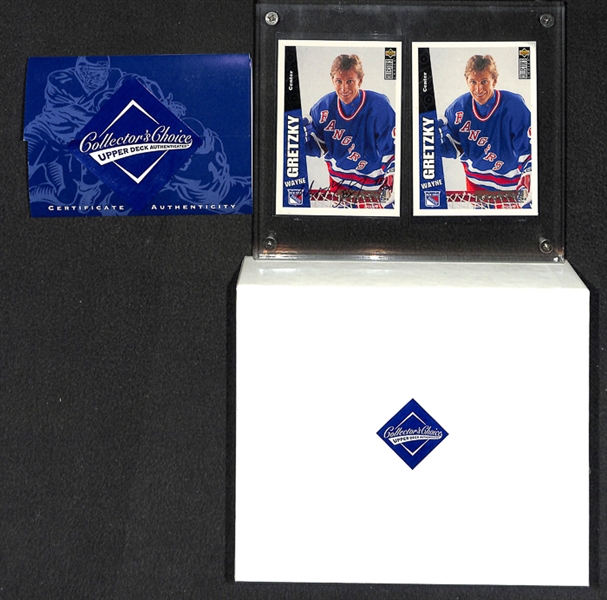 1996-97 Wayne Gretzky Auto UDA Upper Deck Collector's Choice Signed /500 RARE SP