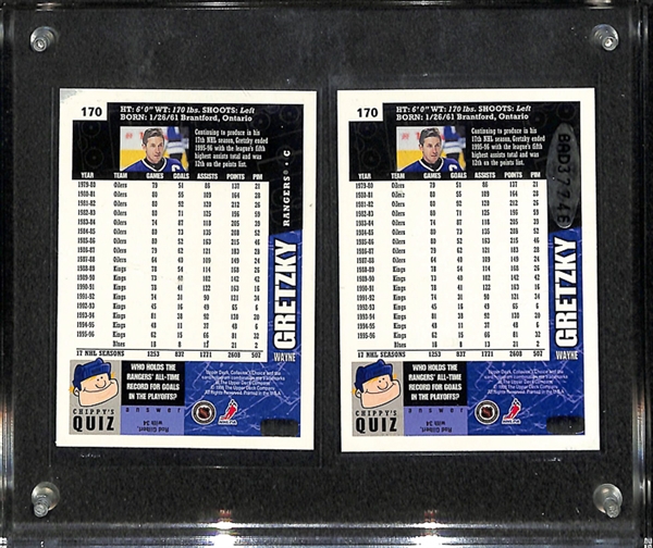 1996-97 Wayne Gretzky Auto UDA Upper Deck Collector's Choice Signed /500 RARE SP