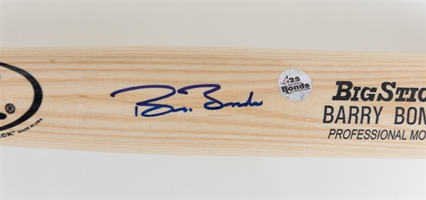 Barry Bonds Signed Rawlings Baseball Bat - Beckett COA