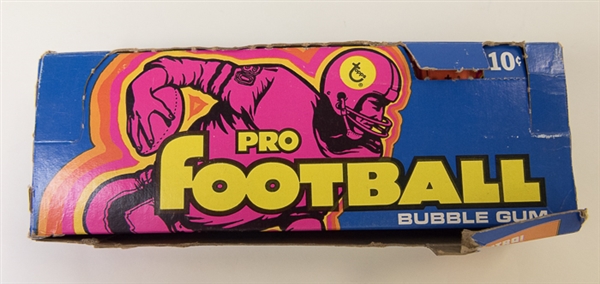 1973 Topps Football Wax Box w/ 21 Sealed Wax Packs