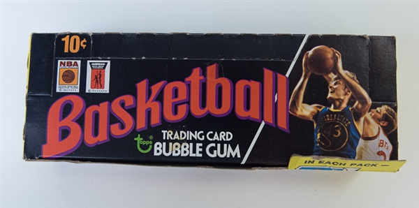 1973-74 Topps Basketball Unopened Wax Box  w/ 23 Sealed Packs