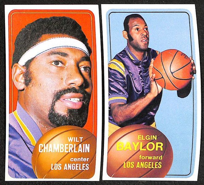 1970-71 Topps Basketball 1st Series Set + 32 Cards from 2nd Series - #75 Lew Alcindor Card