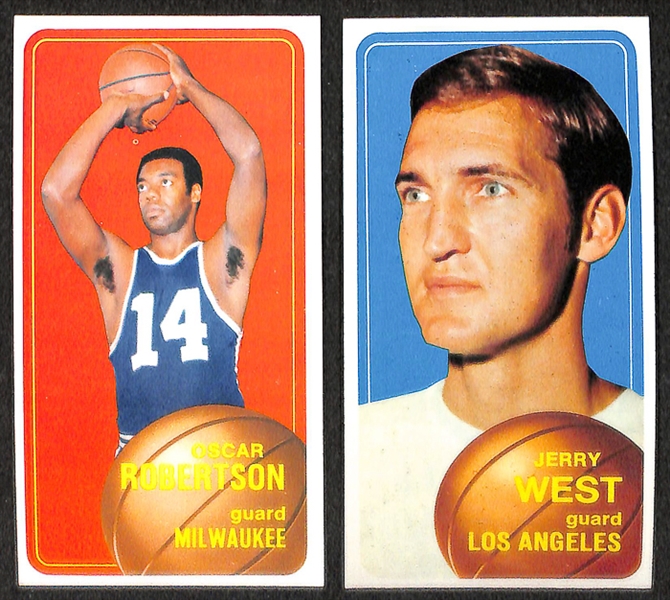 1970-71 Topps Basketball 1st Series Set + 32 Cards from 2nd Series - #75 Lew Alcindor Card