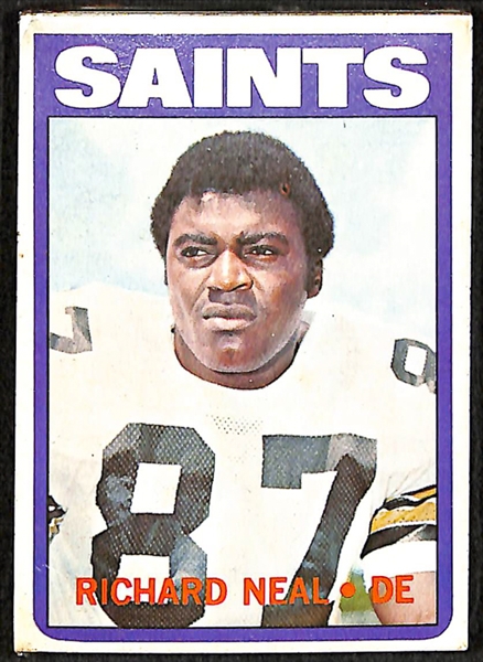 1972 Topps Football Unopened Cello Pack