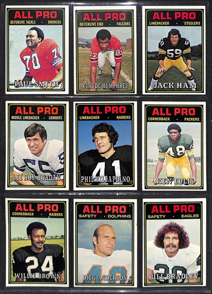 1974 Topps Football Complete Set