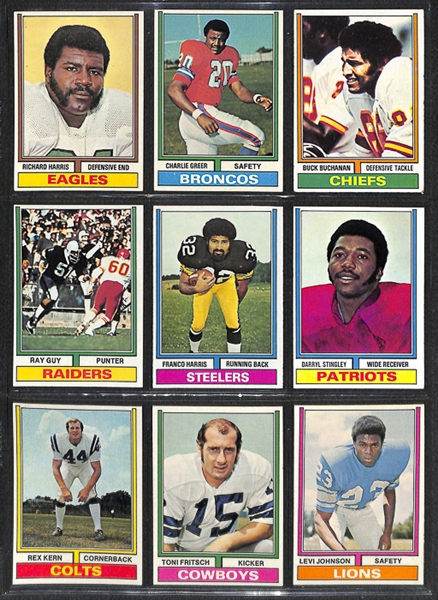 1974 Topps Football Complete Set