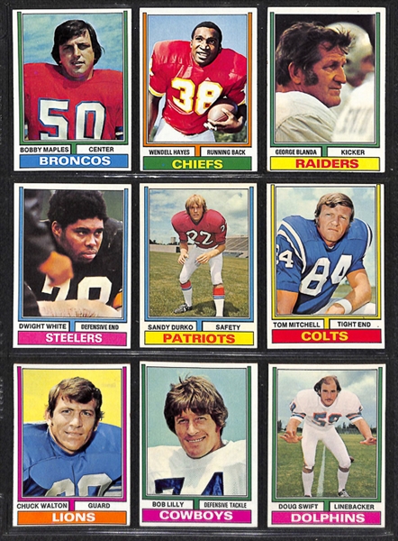 1974 Topps Football Complete Set