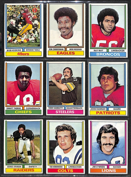 1974 Topps Football Complete Set