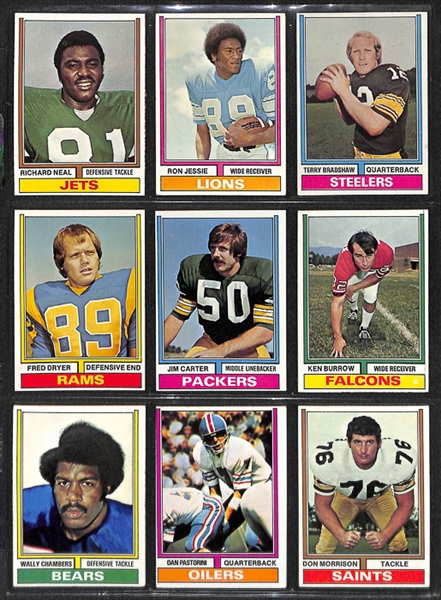 1974 Topps Football Complete Set