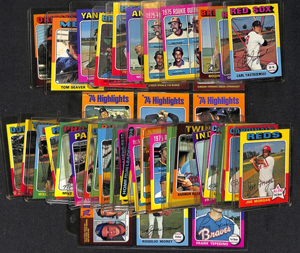 1975 Topps Baseball Complete Set