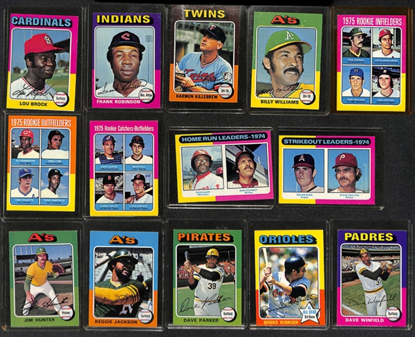 1975 Topps Baseball Complete Set