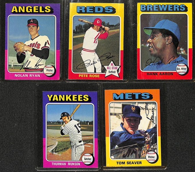 1975 Topps Baseball Complete Set