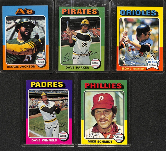 1975 Topps Baseball Complete Set