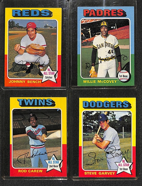 1975 Topps Baseball Complete Set
