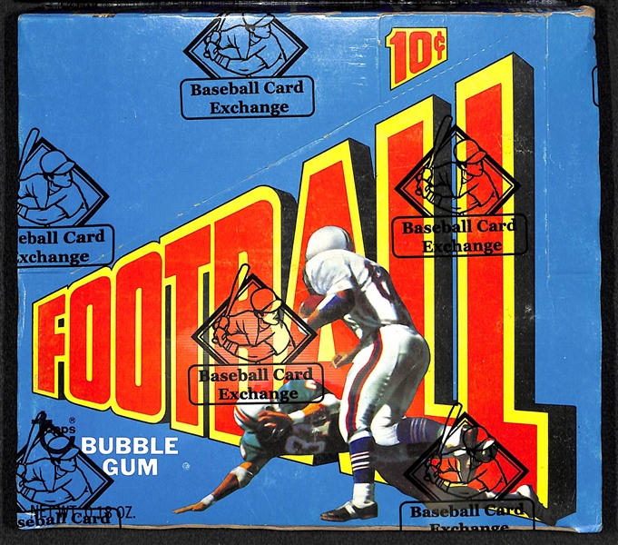 1972 Topps Football Series 2 Unopened Wax Box (BBCE Sealed) w/ 24 Wax Packs
