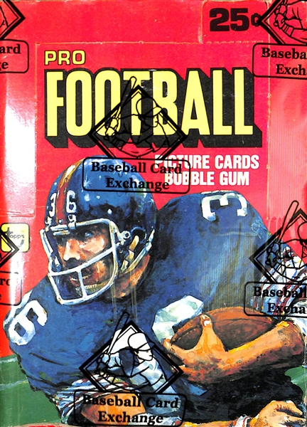 1980 Topps Football Unopened Wax Box (BBCE Sealed) w/ 36 Packs