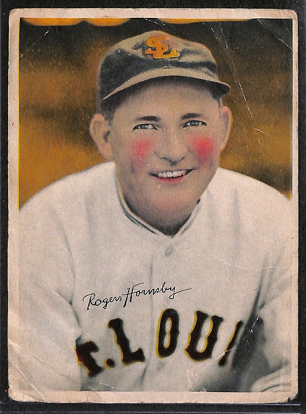 Lot of 7 1936 R312 Cards w. Rogers Hornsby