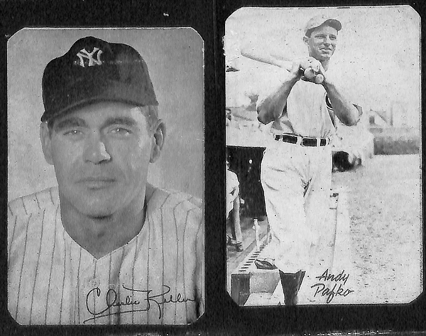 Lot Of 23 Different 1947 Bond Bread Card w. Bobby Thompson
