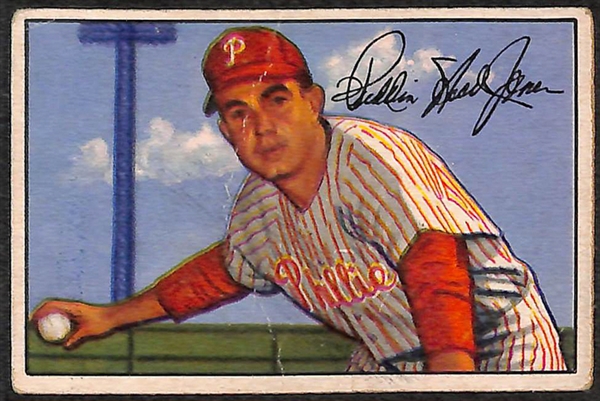 Lot Of 8 Assorted Sports Cards 1910-1956 w. Enos Slaughter