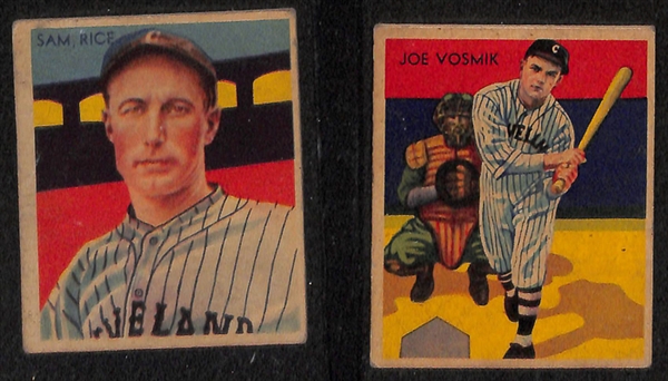 Lot Of 7 Assorted Sports Cards 1923-1948 w. Frisch