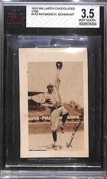 Lot Of 7 Assorted Sports Cards 1923-1948 w. Frisch