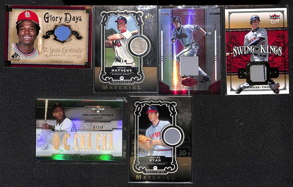 Lot Of 122 Baseball Relic Cards w. Machado & Mazeroski